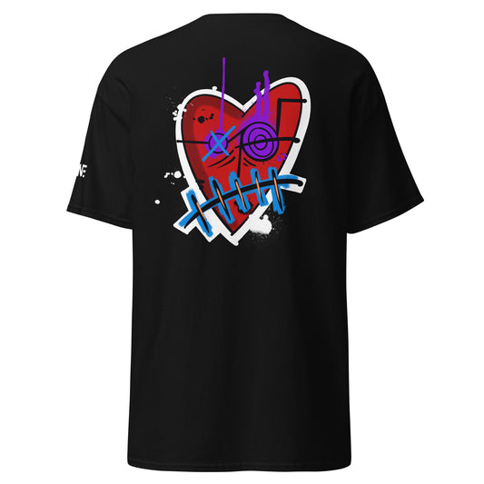 HEART TEE BLACK