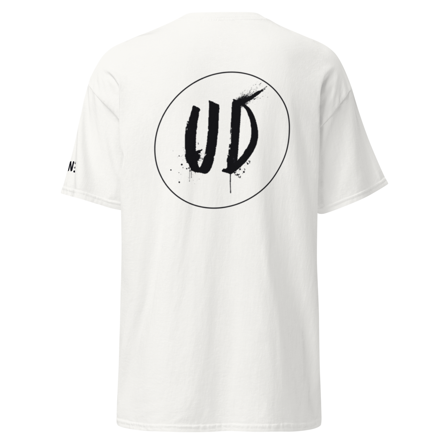 UPSIDE DOWN TEE WHITE