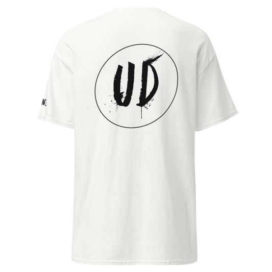 UPSIDE DOWN TEE WHITE