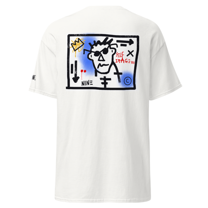 SELF IMAGE GRAFFITI TEE WHITE