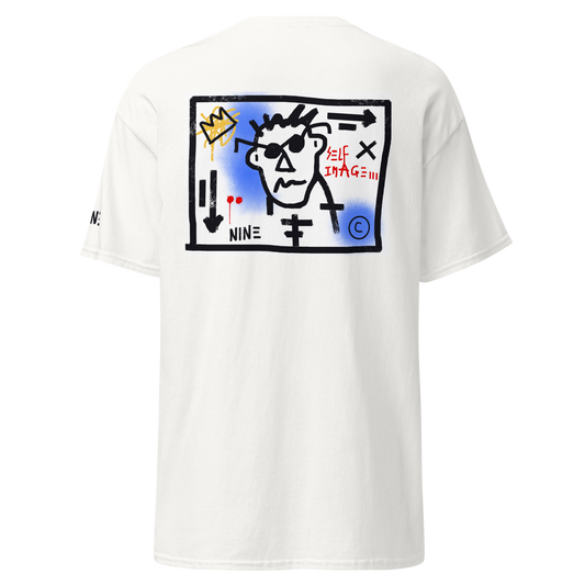 SELF IMAGE GRAFFITI TEE WHITE