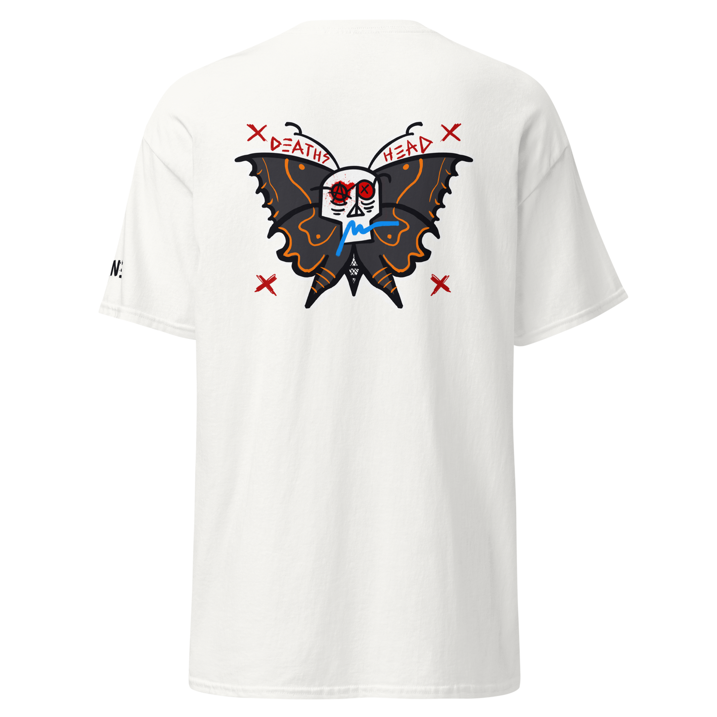 DEATHS HEAD TEE WHITE