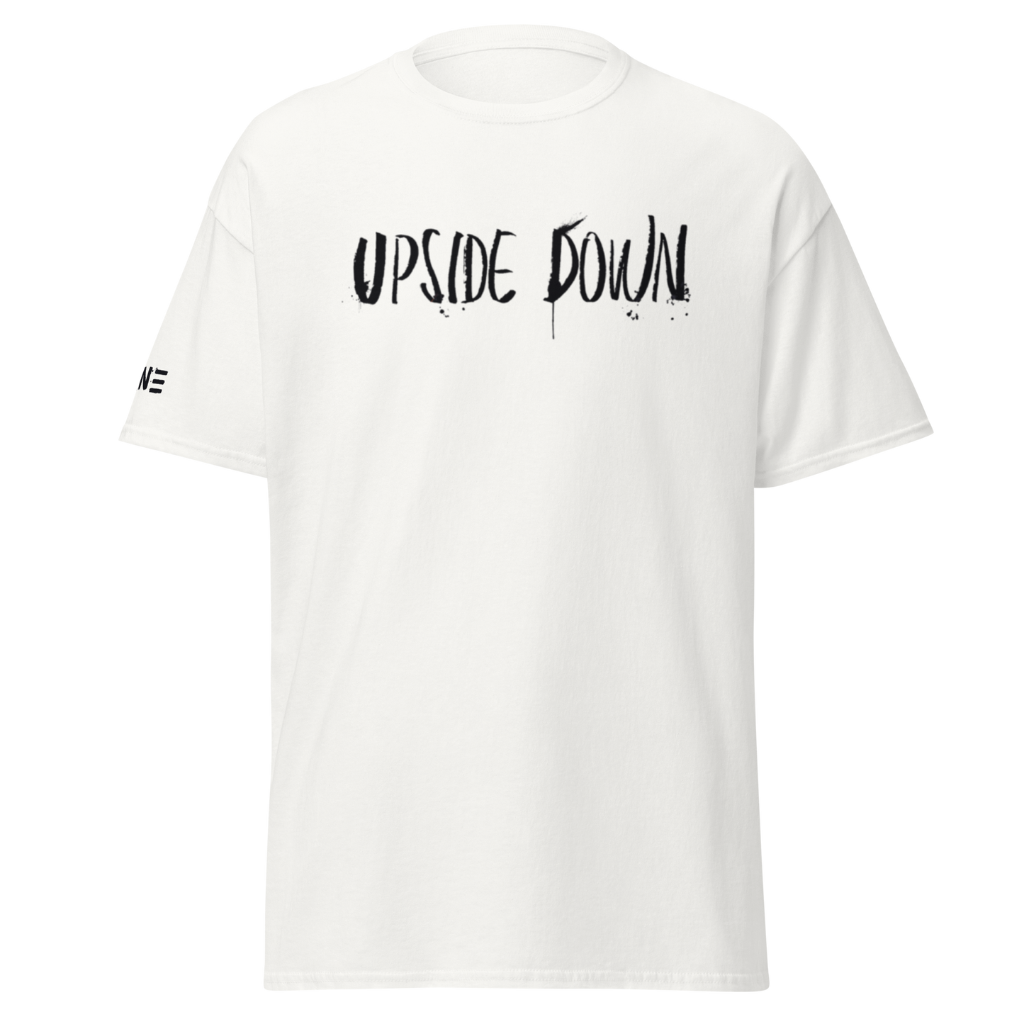 UPSIDE DOWN TEE WHITE