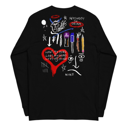 STRENGTH TO DREAM LONG SLEEVE BLACK