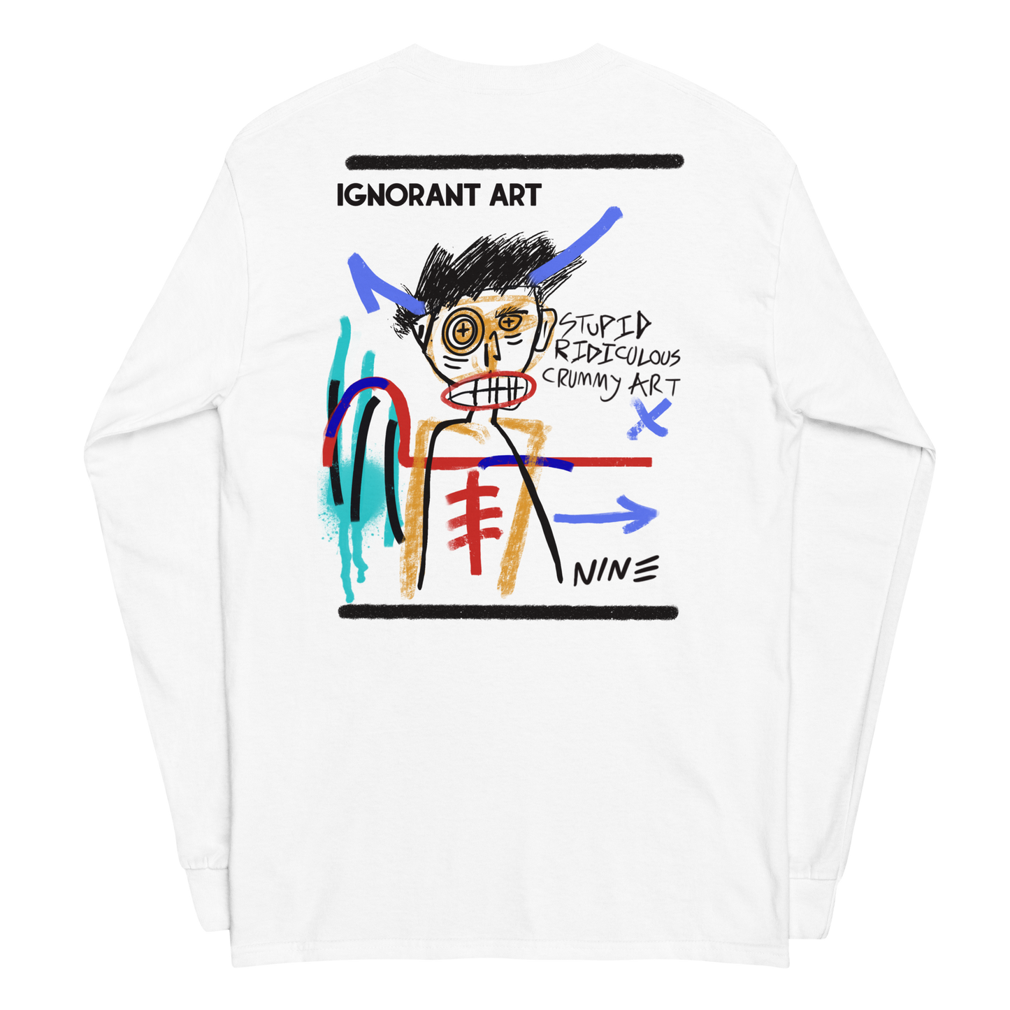 IGNORANT ART LONG SLEEVE WHITE