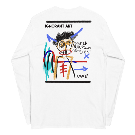 IGNORANT ART LONG SLEEVE WHITE